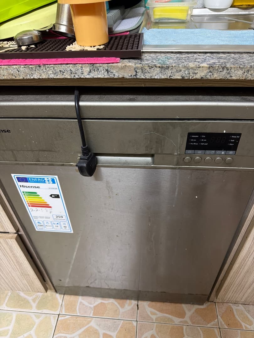 Hisense H12DE5S Dishwasher Stainless Steel - Image 1 of 1