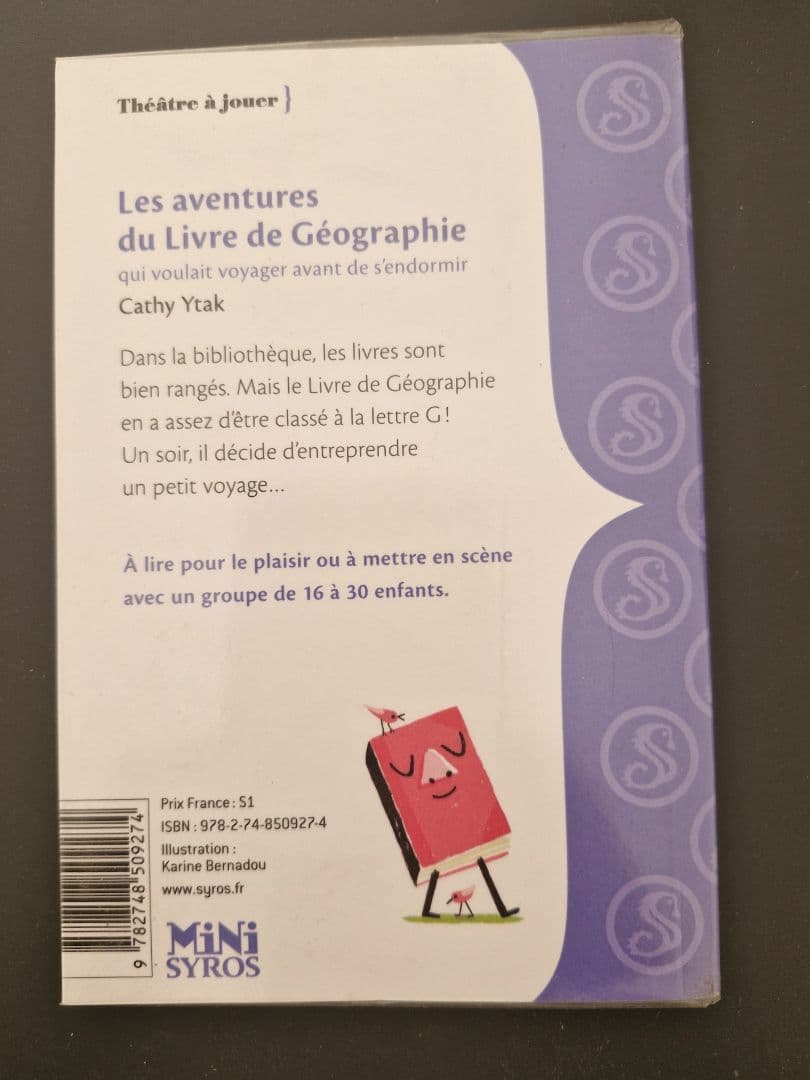 Les aventures du Livre de Géographie qui voulait voyager avant de s'endormir - Cathy Ytak thumbnail 2