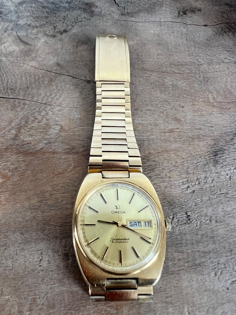 Omega Seamaster Automatic Gold Men's Watch thumbnail 4