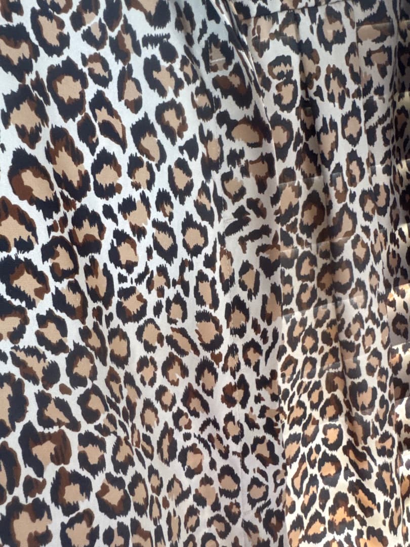 Mango Leopard Print Blouse Size S thumbnail 2