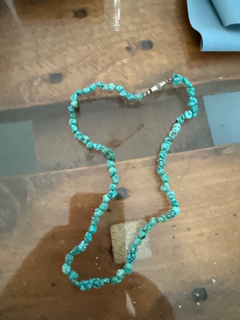 Turquoise Bead Necklace - Image 1 of 1