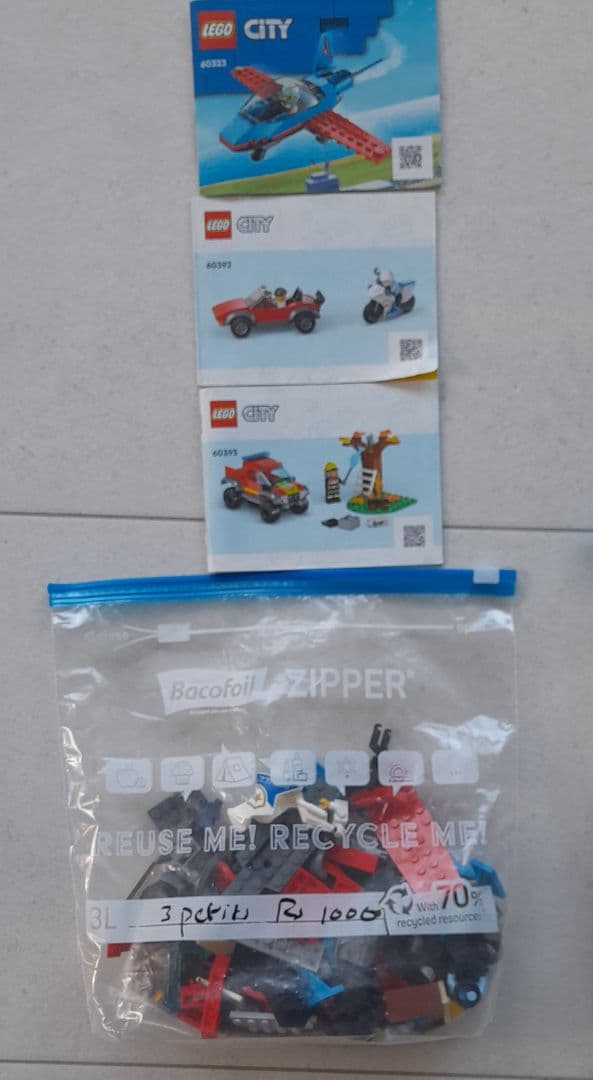 LEGO City 60335 60392 60393 3 Sets Bulk Bricks - Image 1 of 1