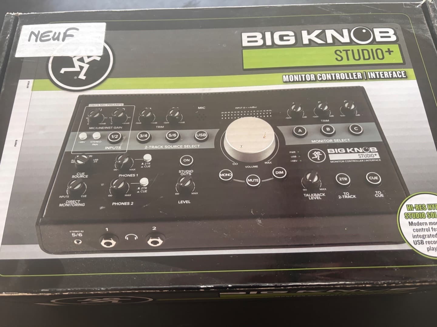 Mackie Big Knob Studio Monitor Controller - Image 1 of 2