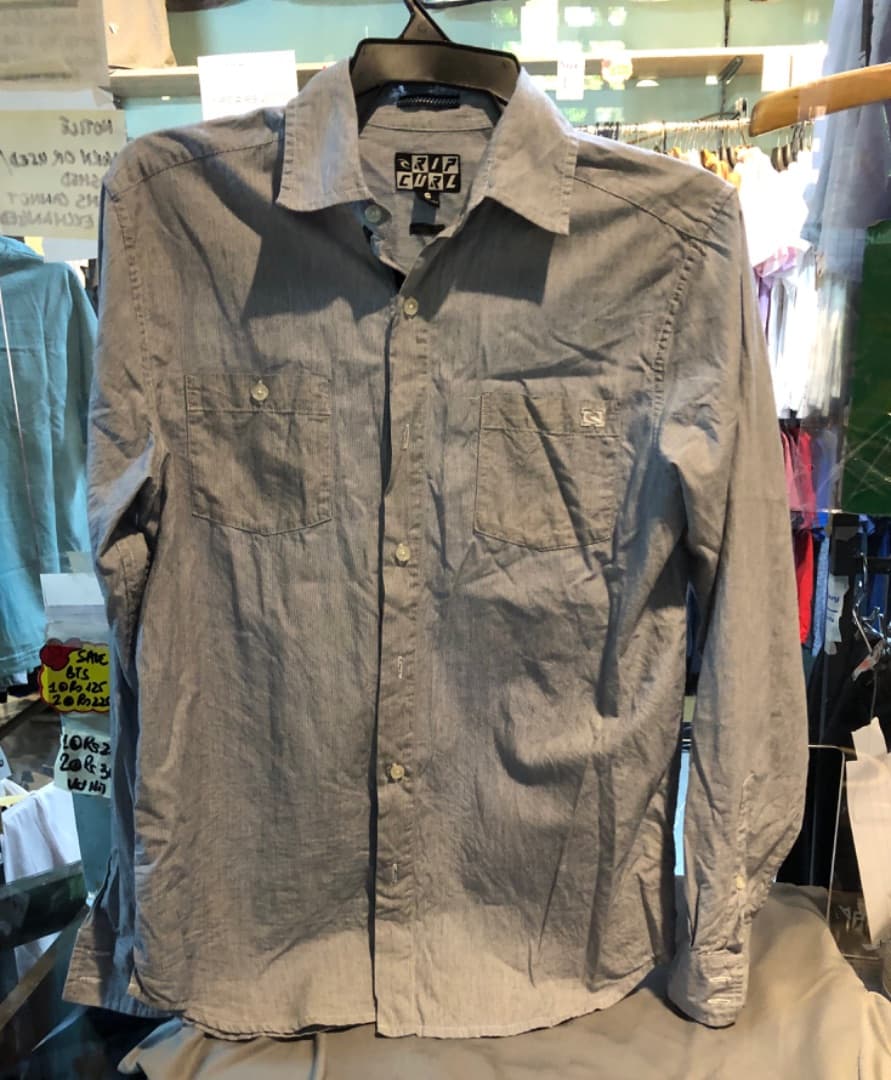 Men's Striped Long Sleeve Shirt thumbnail 2