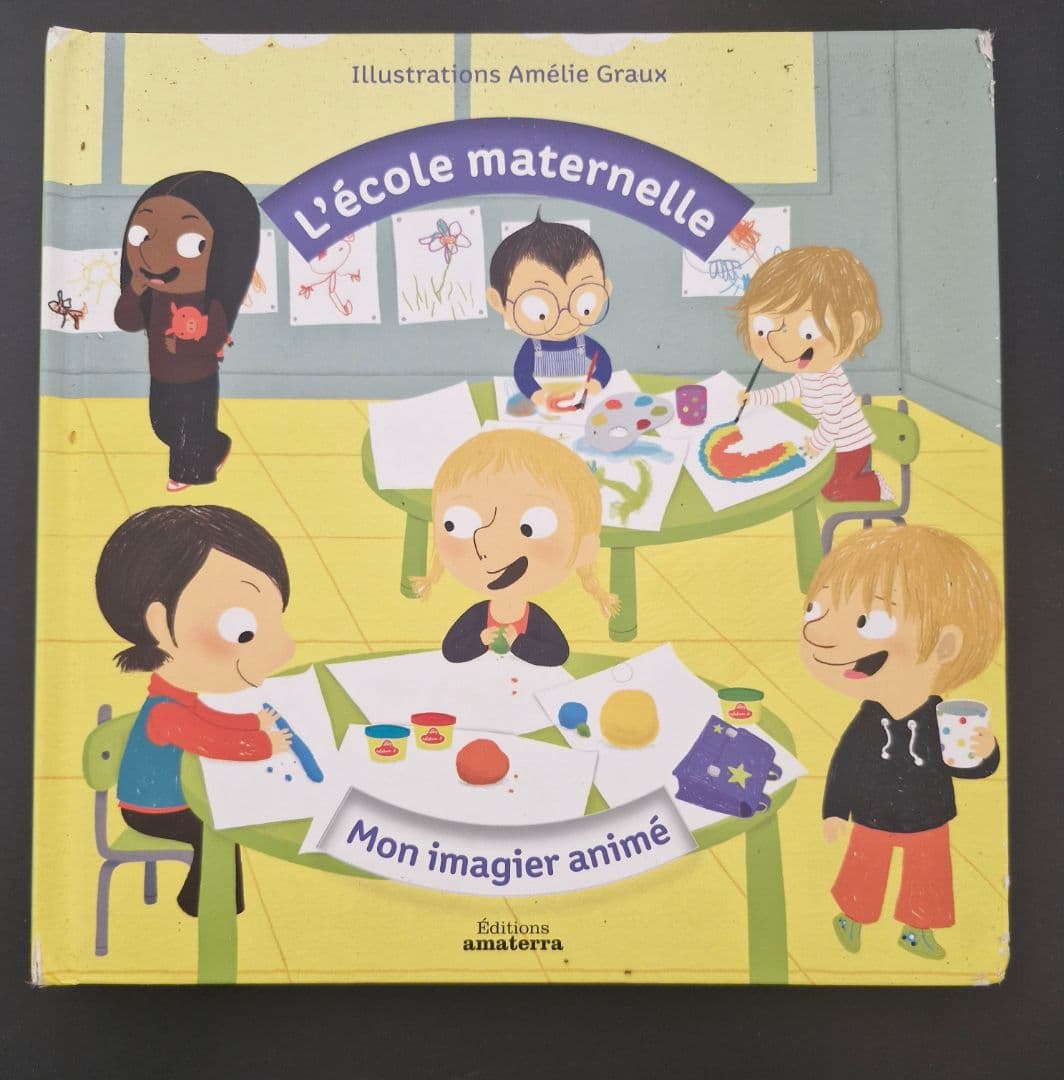 L’école maternelle / Mon imagier animé - Amélie Graux - Image 1 of 2