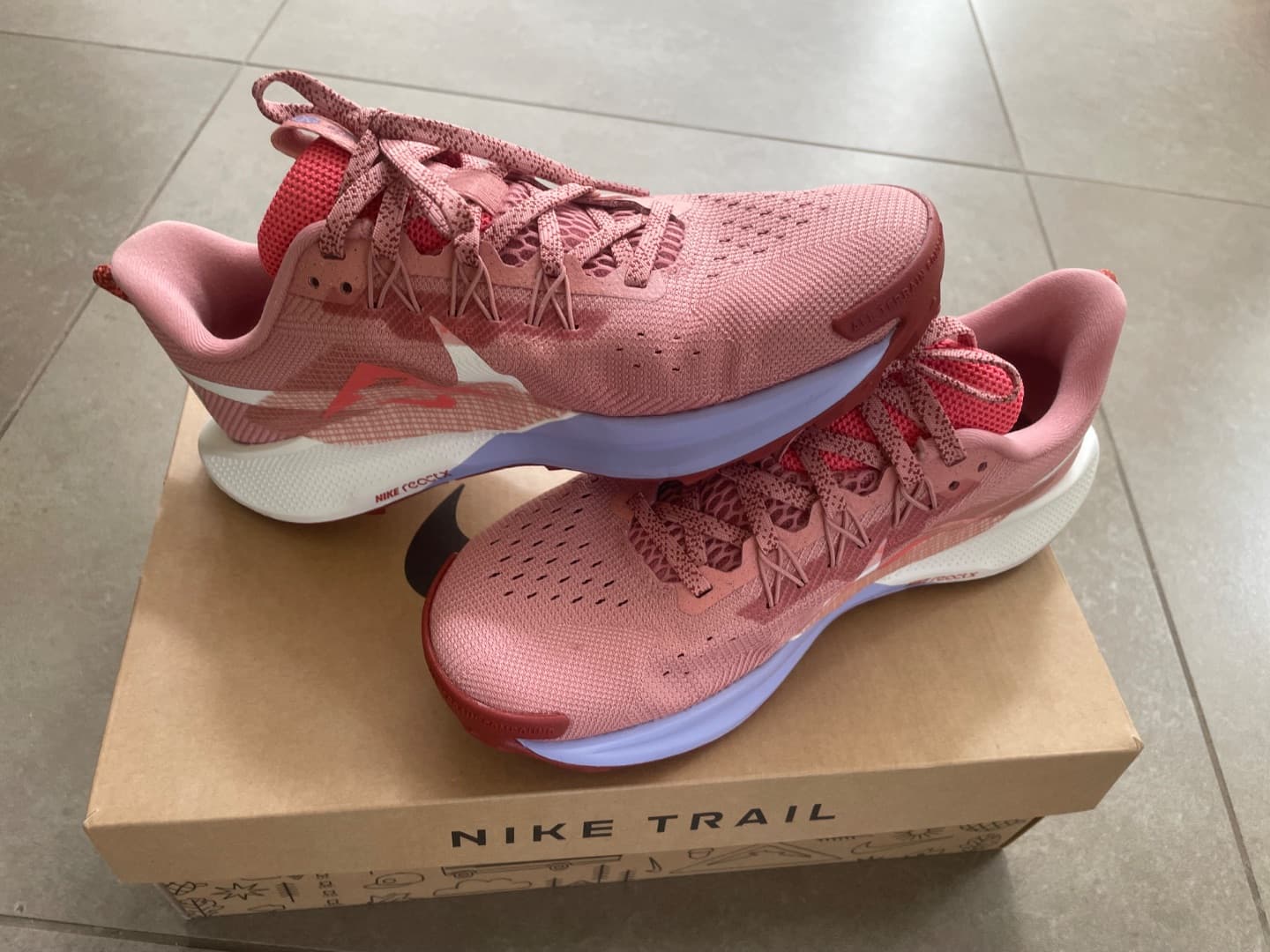 Nike Pegasus Trail 37.5 Women's Pink Trail Running Shoes thumbnail 2