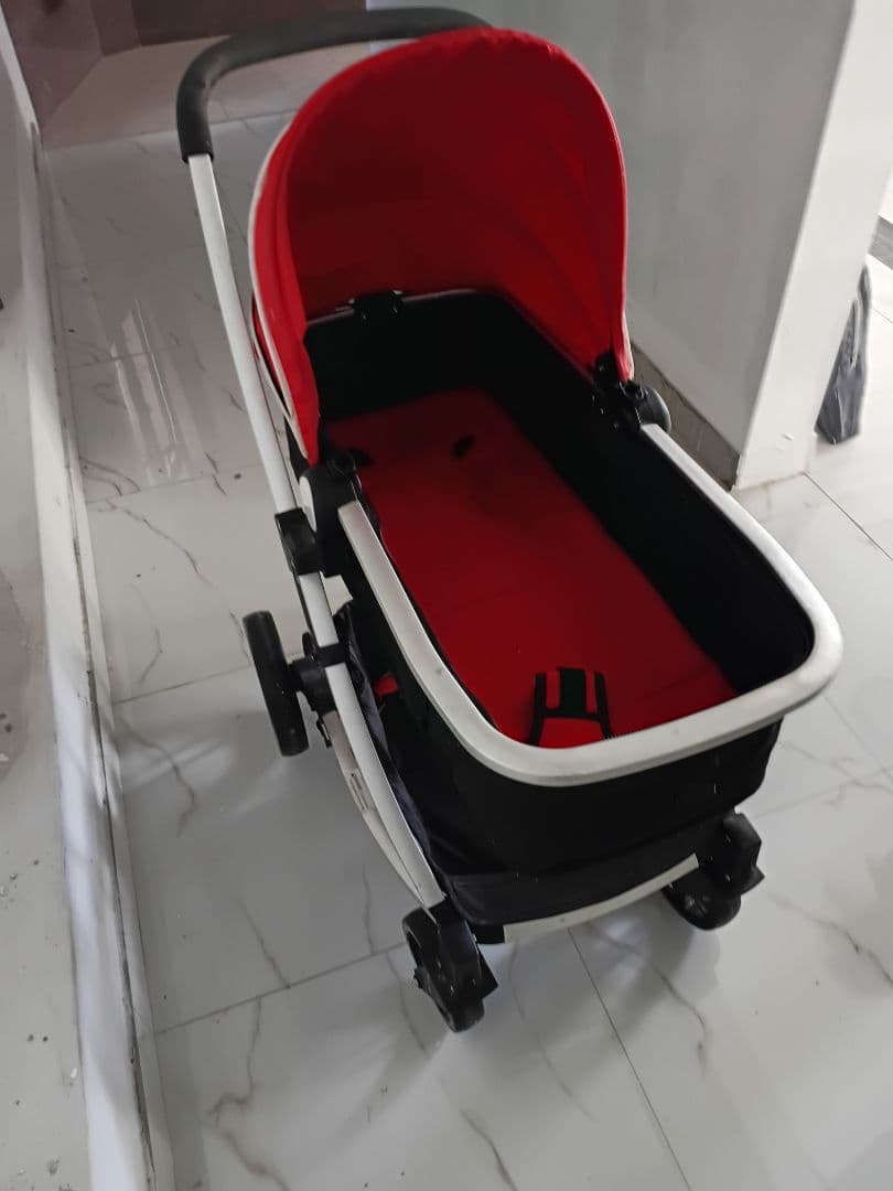 Chicco Palli Red and Black Baby Stroller - Image 1 of 4