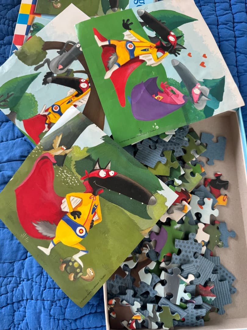 Ravensburger Loup 3x49 Puzzle thumbnail 2