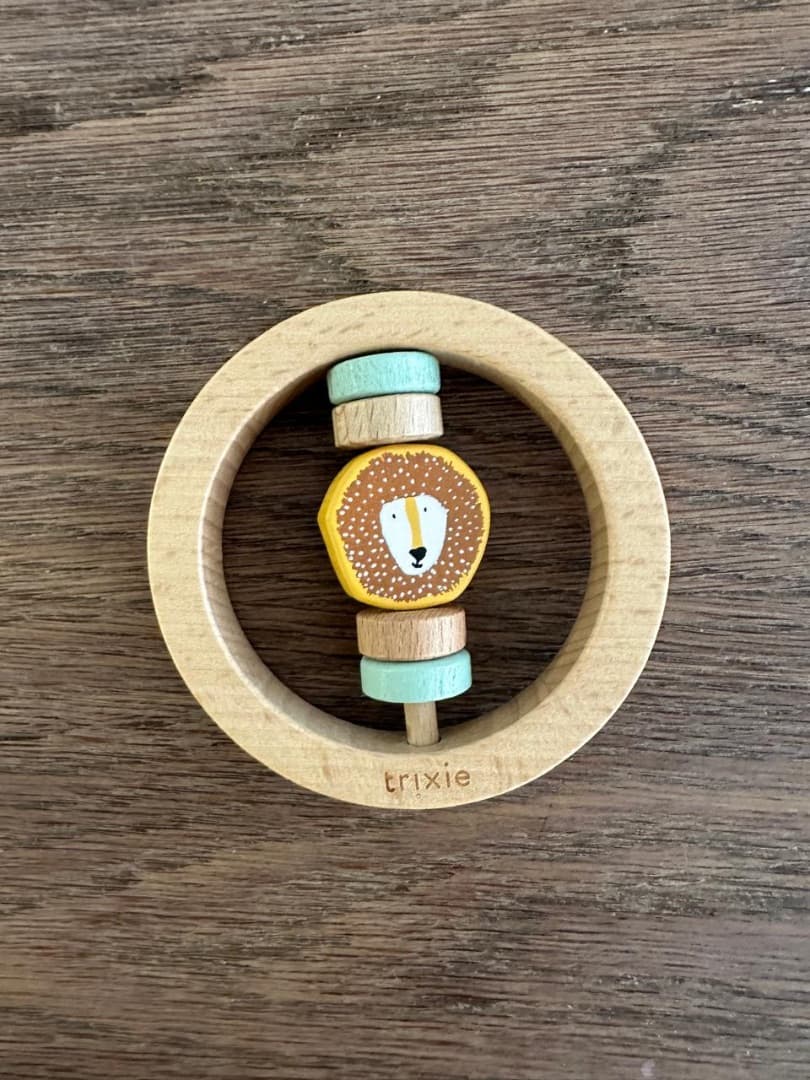 Trixie Wooden Rattle Mr Lion - Image 1 of 1