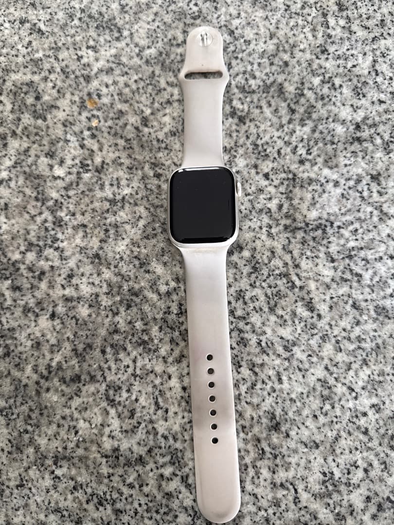 Apple Watch Series 9 White Sport Band - Image 1 of 1