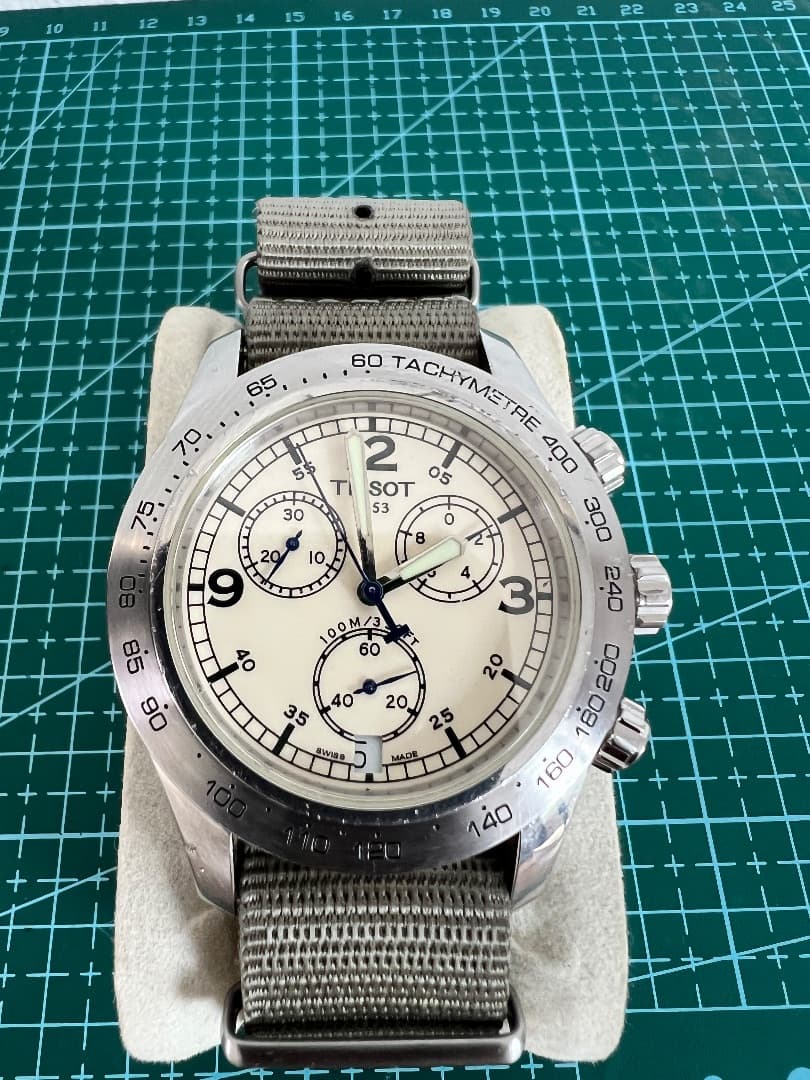 Tissot T-Sport Chronograph 60 Tachymetre Silver Dial thumbnail 2