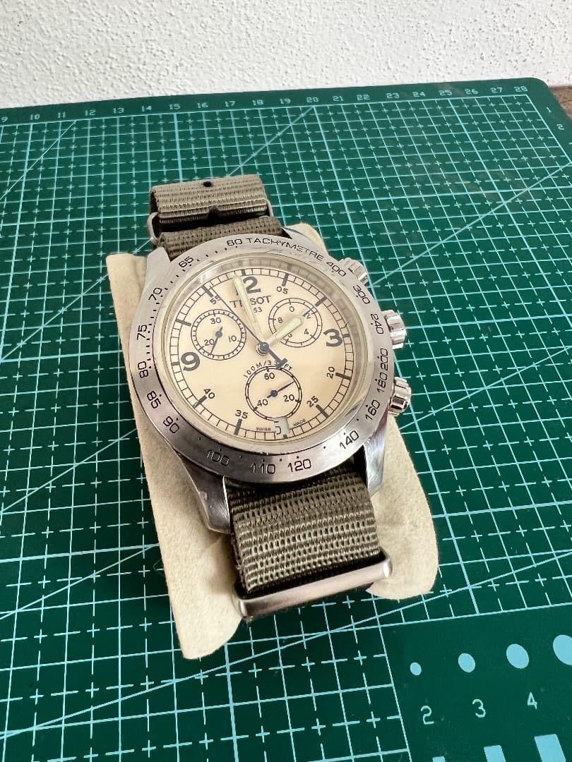 Tissot T-Sport Chronograph 60 Tachymetre Silver Dial thumbnail 6