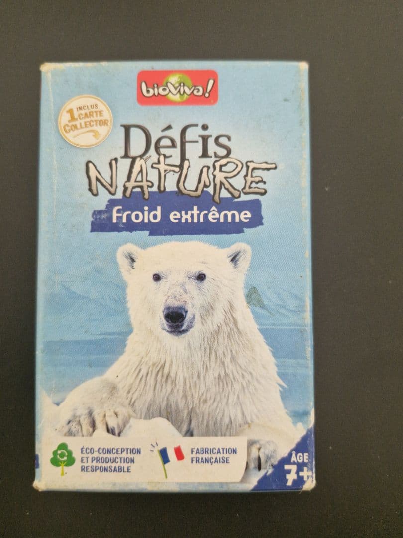 Bioviva Defis Nature Froid Extreme Card Game 7+ - Image 1 of 1