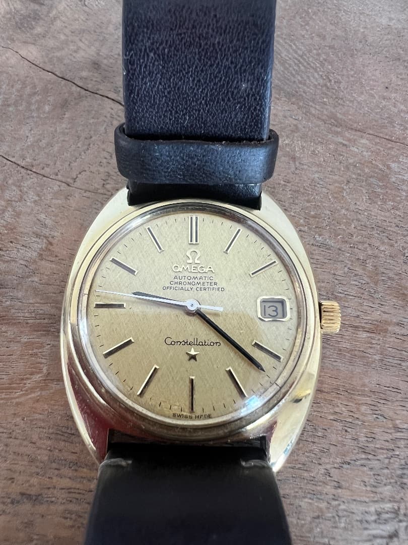 Omega Constellation Automatic Chronometer Gold Men's Watch thumbnail 2
