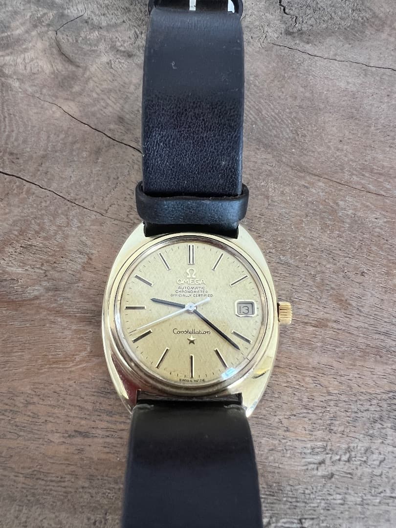Omega Constellation Automatic Chronometer Gold Men's Watch thumbnail 3