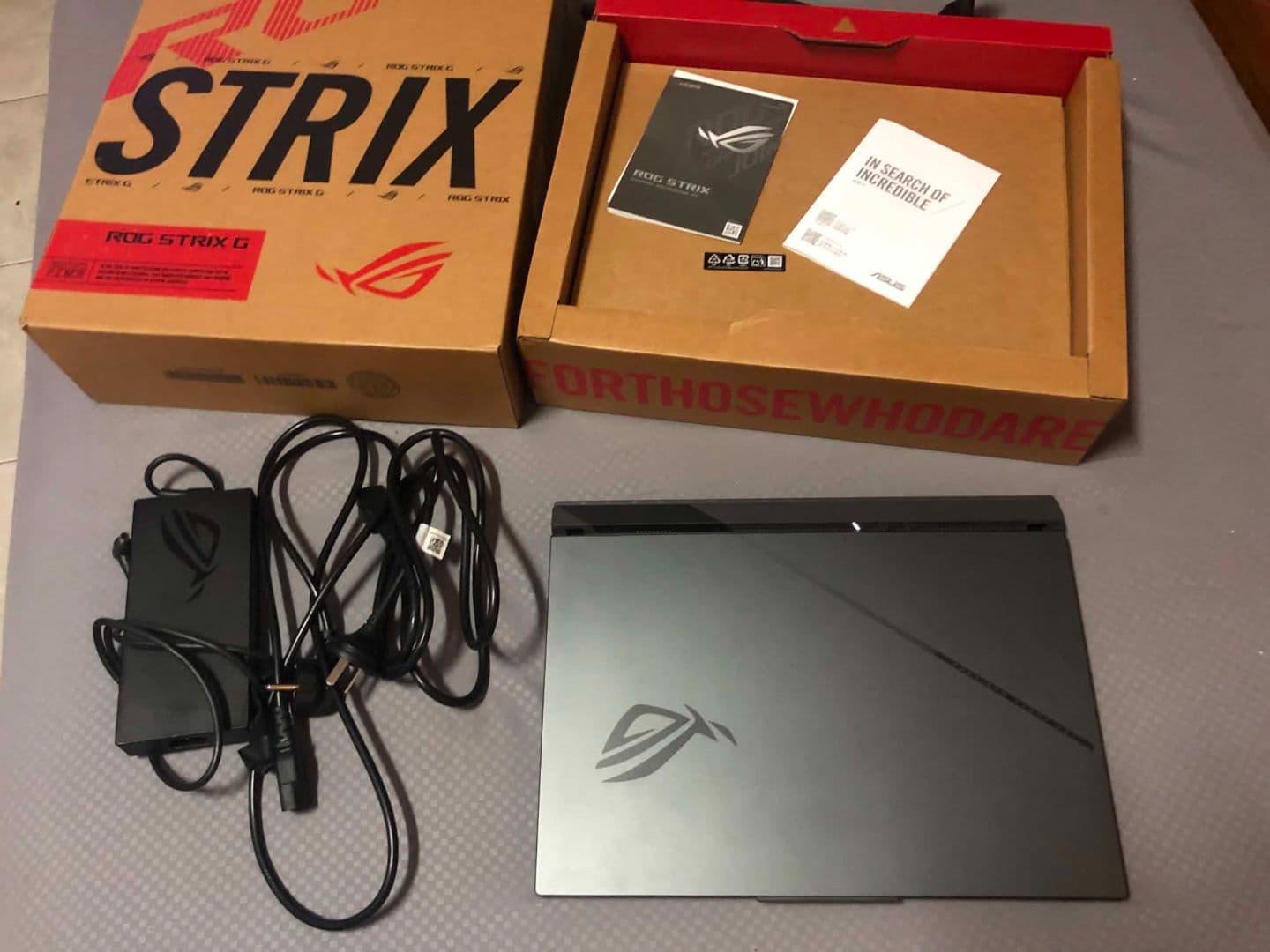 Asus Rog Strix G16. RTX 5070Ti 12GB VRAM. 32Gb RAM. 2TB STG. 2.5k QHD+ 16”. AMD RYZEN 9HX. laptop thumbnail 2