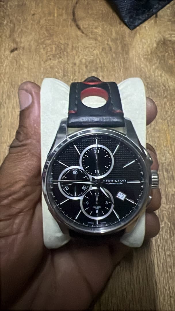 Hamilton Khaki Chrono Automatic Black Dial H32589650 - Image 1 of 4