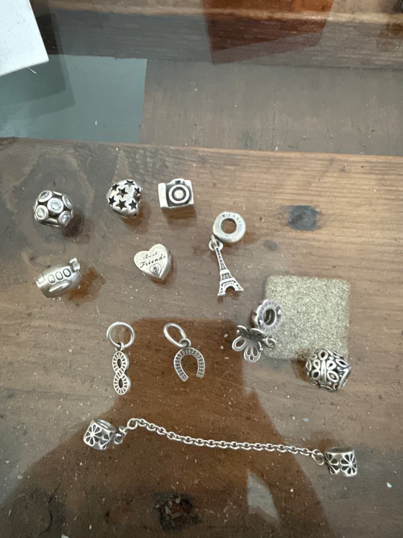 Pandora Silver Charm Collection - Image 1 of 1