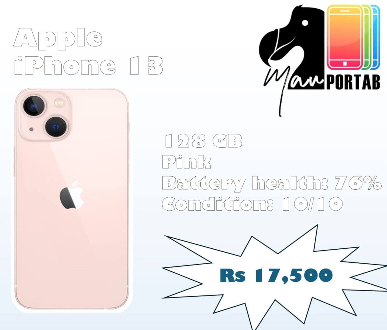 Apple iPhone 13 128GB Pink