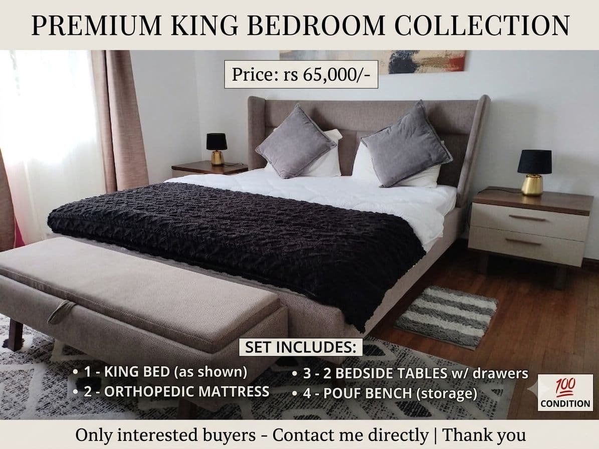 Premium King Bedroom Collection Set - Image 1 of 1