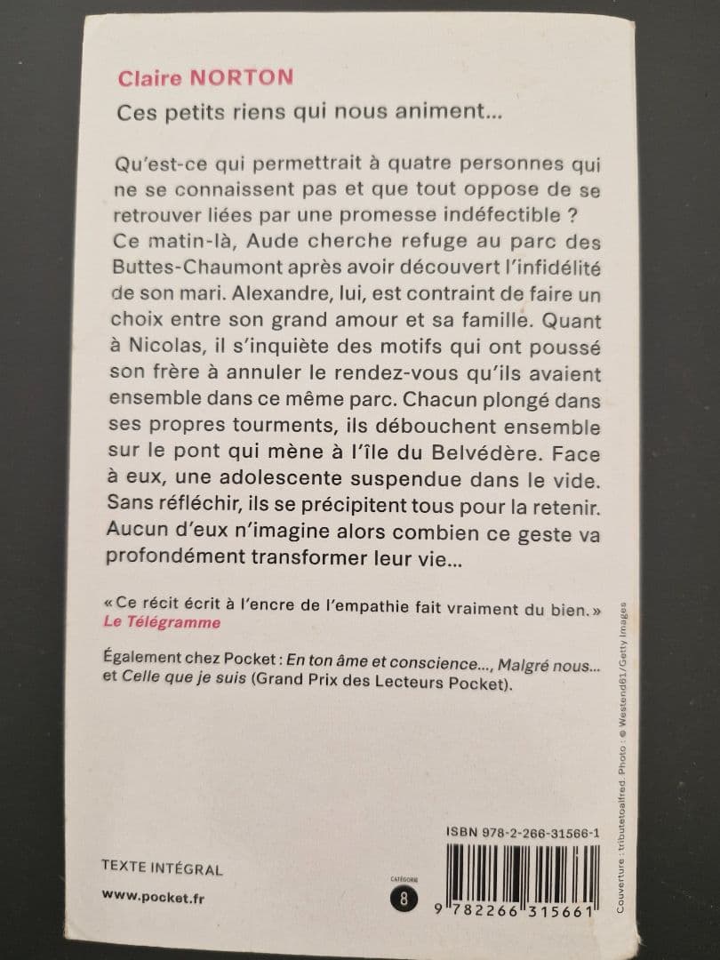 Ces petits riens qui nous animent... - Claire Nortoton (Pocket Paperback) thumbnail 2