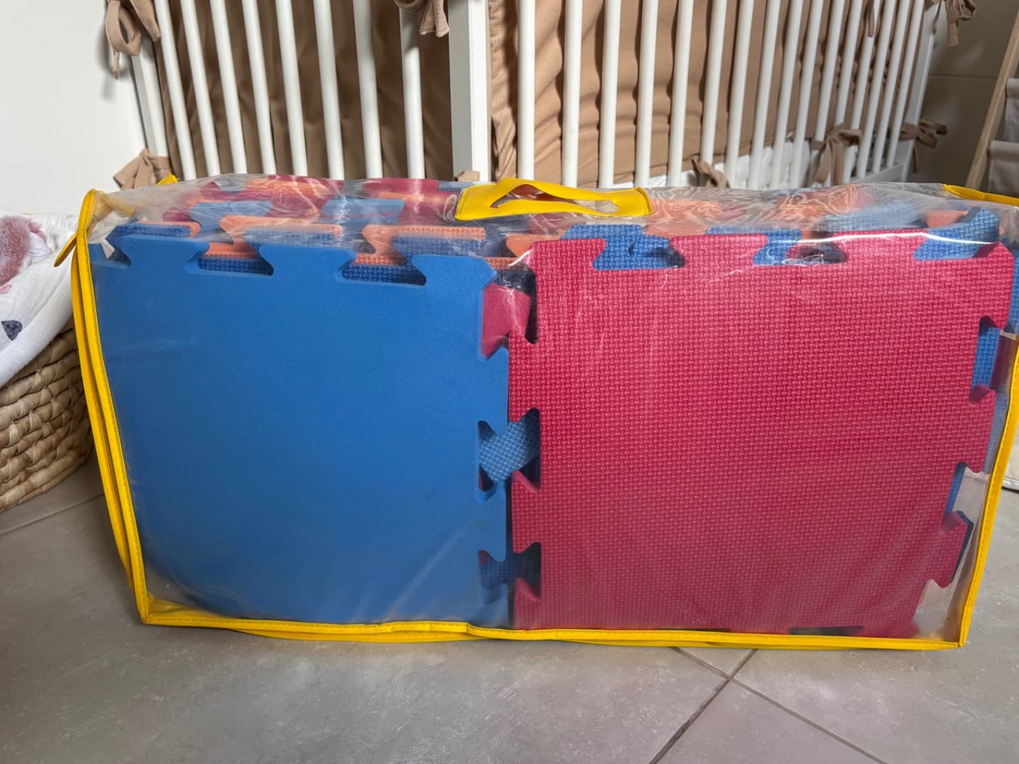 Multicolor Foam Play Mats Set Interlocking Tiles - Image 1 of 1