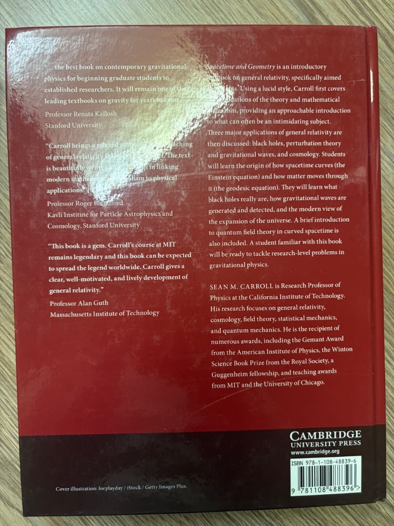 Modern Quantum Mechanics 3rd Ed J.J. Sakurai Jim Napolitano & Spacetime Geometry Sean Carroll thumbnail 4