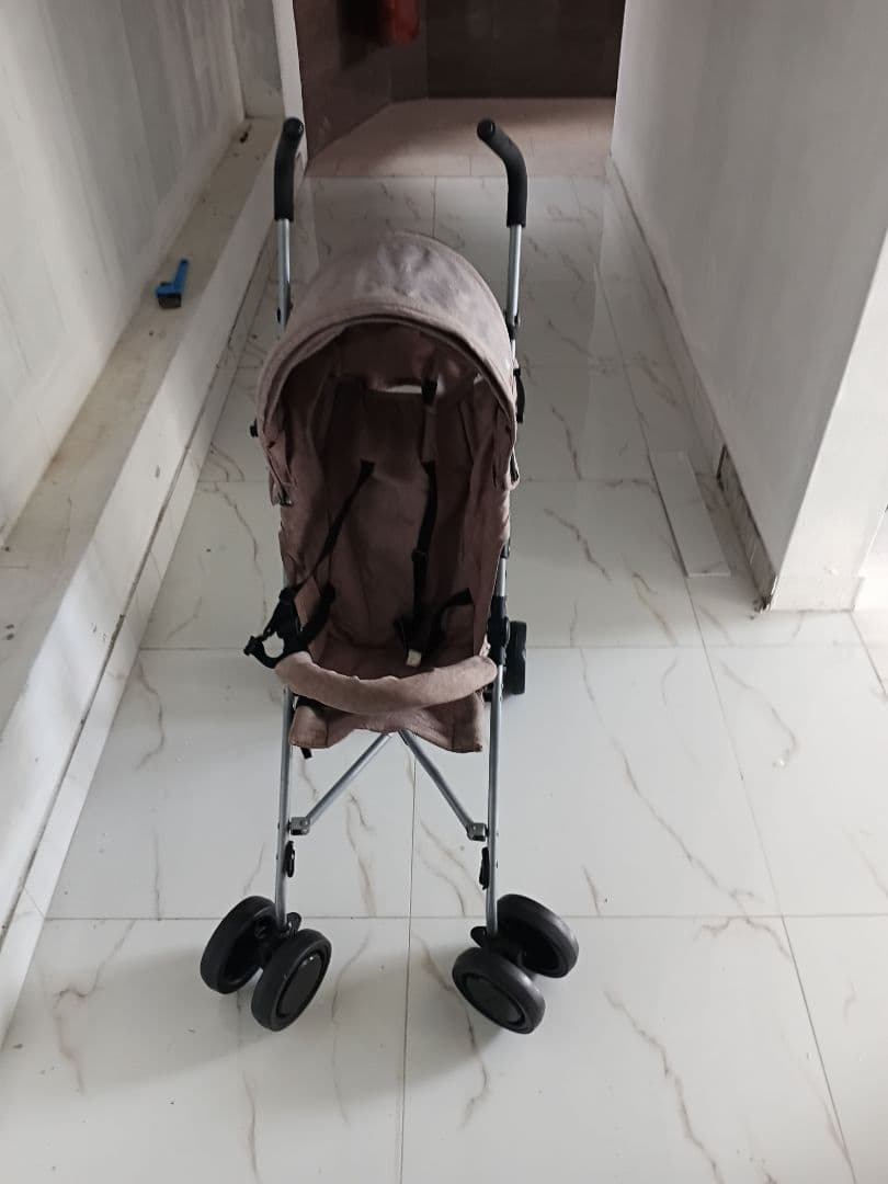 Bebemumu Beige Baby Stroller thumbnail 3