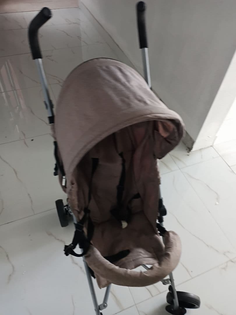 Bebemumu Beige Baby Stroller thumbnail 4