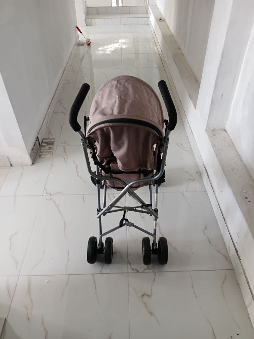 Bebemumu Beige Baby Stroller thumbnail 5