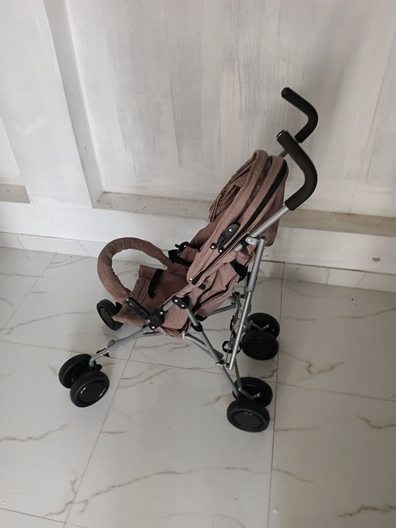 Bebemumu Beige Baby Stroller thumbnail 6