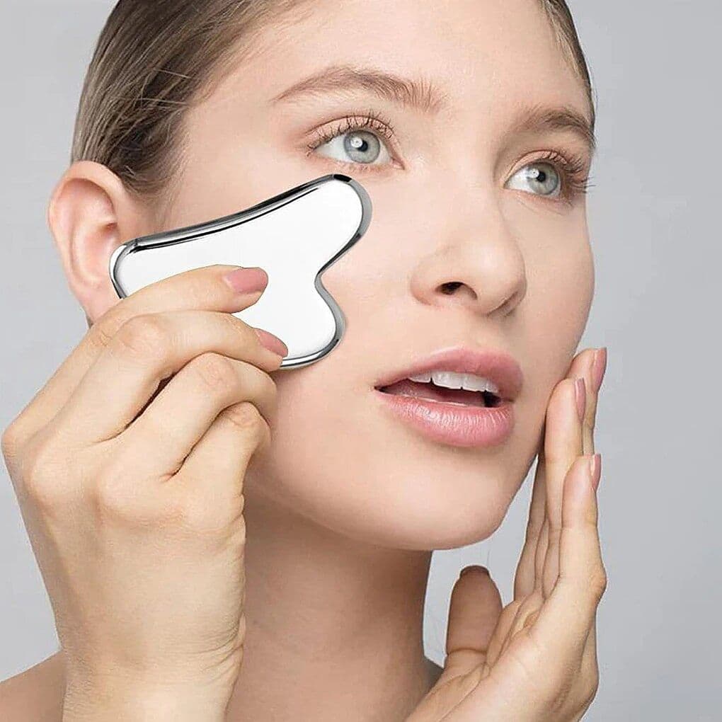 Stainless Steel Gua Sha Facial Tool - Image 1 of 3
