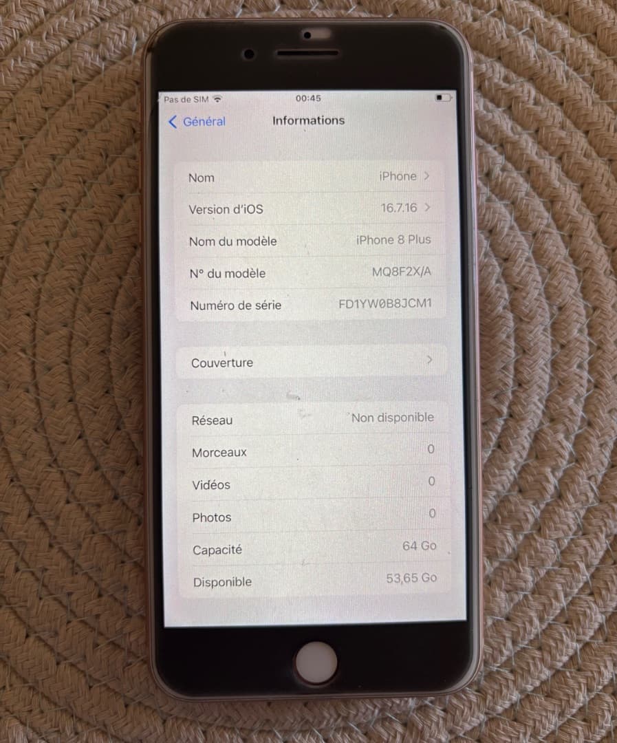 Apple iPhone 8 Plus 64GB Rose Gold thumbnail 2