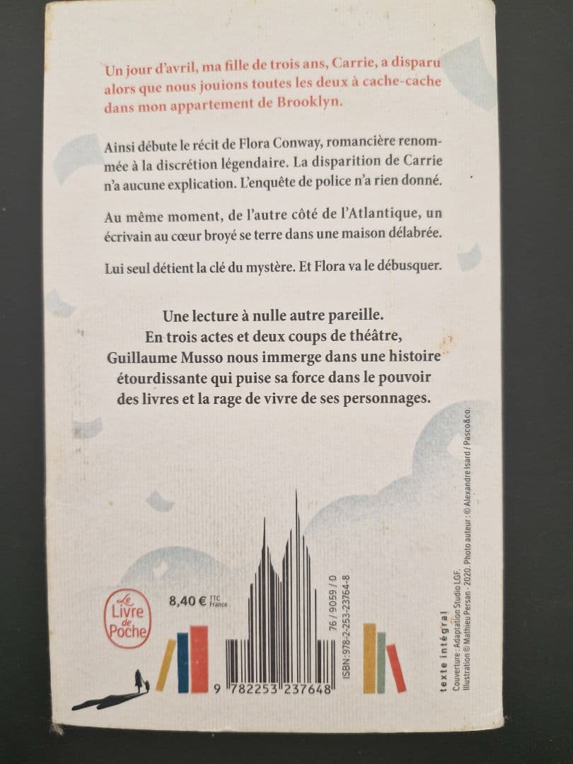 La vie est un roman - Guillaume Musso (Le Livre de Poche) thumbnail 2