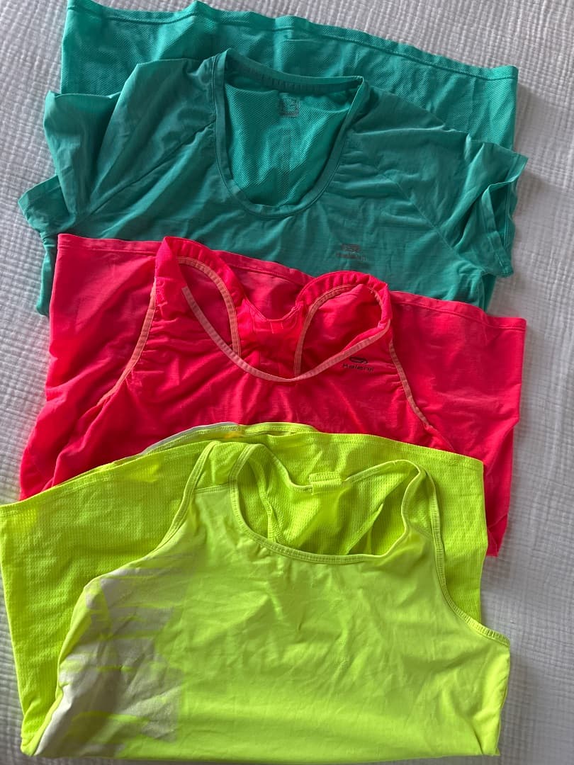 Kalenji Sports Tops Set of 3 Size M/L - Image 1 of 5