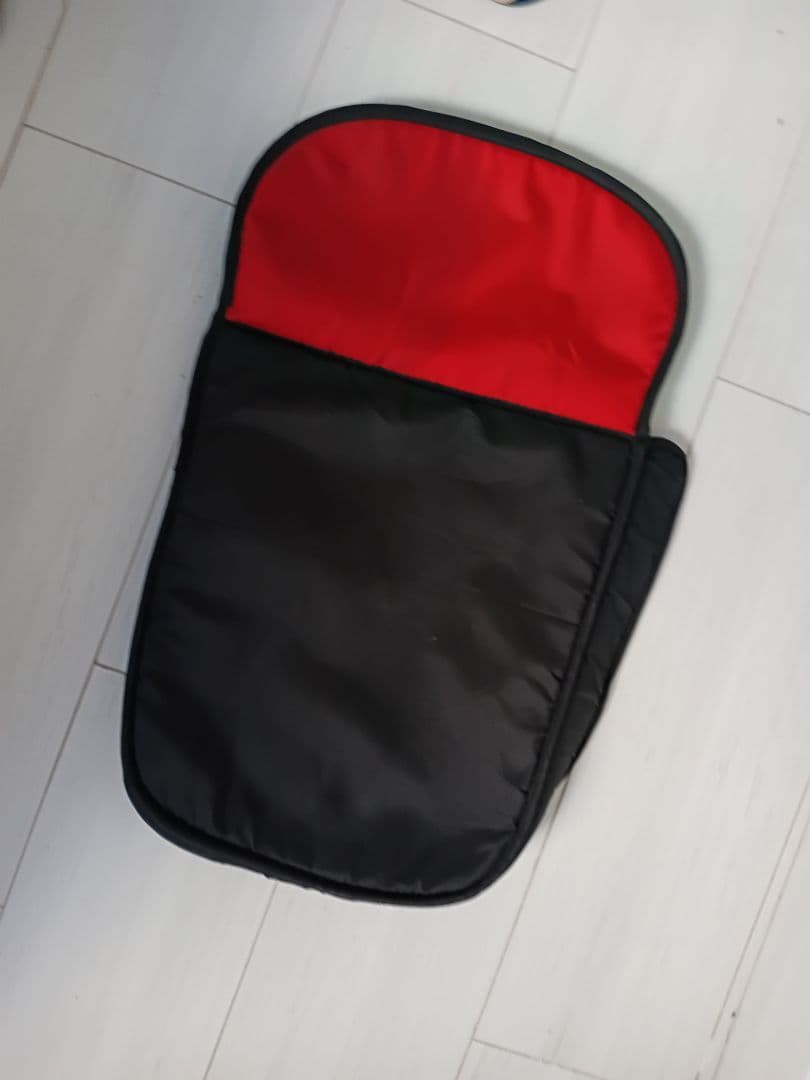 Red Infant Car Seat with Rain Cover, Seat Pad & Footmuff thumbnail 2