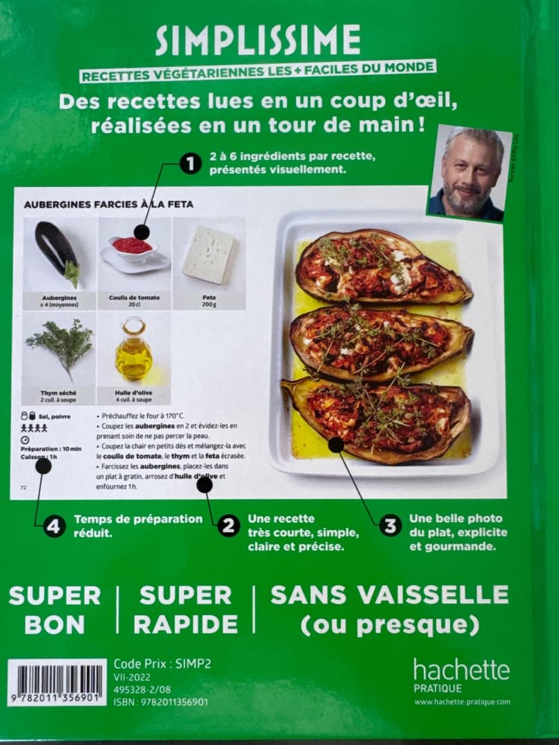 Simplississime Recettes Végétariennes Les + Faciles du Monde J.F. Mallet thumbnail 2