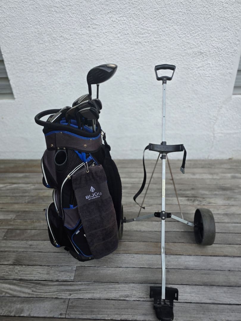 Spalding Golf Club Set with Bag and Trolley thumbnail 2