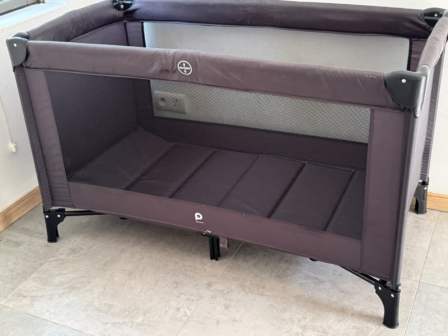 Premaman Travel Cot with Meem Mattress - Image 1 of 5