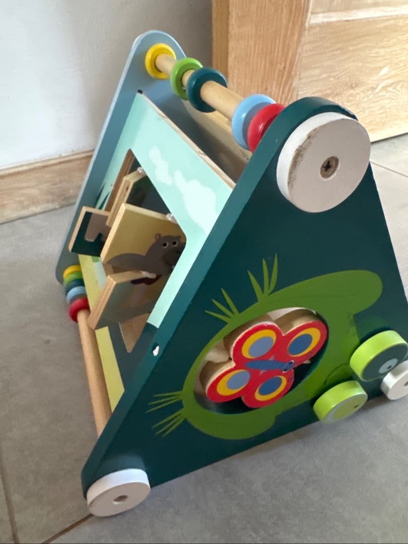 Wooden Activity Toy Ocean Theme Multi-Function Educational thumbnail 2