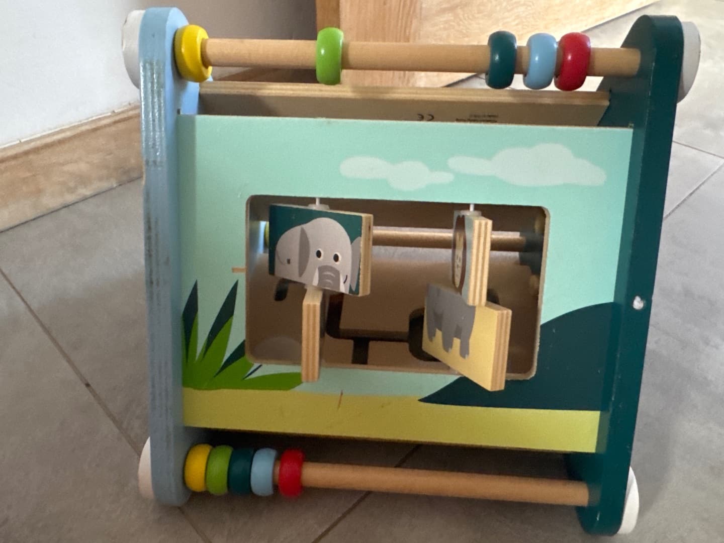 Wooden Activity Toy Ocean Theme Multi-Function Educational thumbnail 3