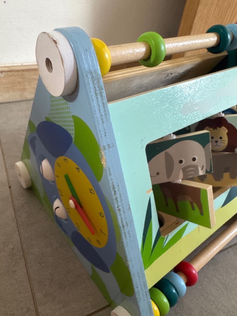 Wooden Activity Toy Ocean Theme Multi-Function Educational thumbnail 4