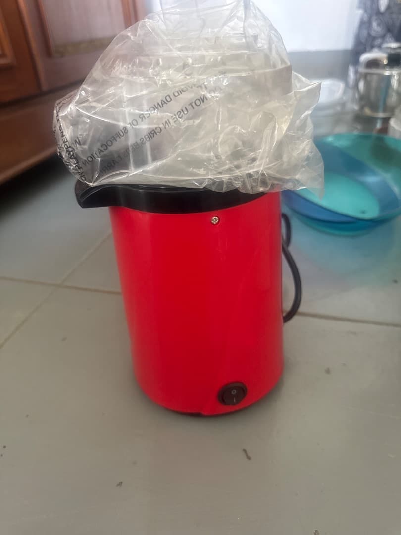 Electric Popcorn Maker Red - Image 1 of 1