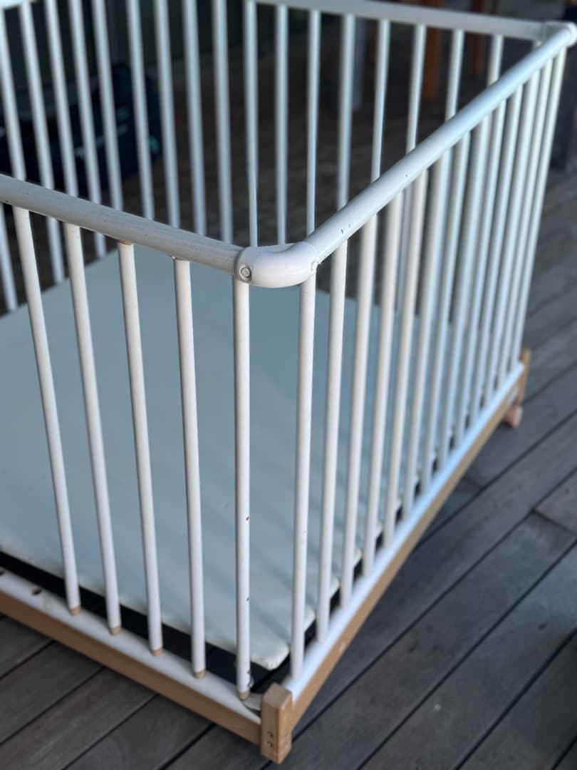 Geuther White Baby Playpen - Image 1 of 5