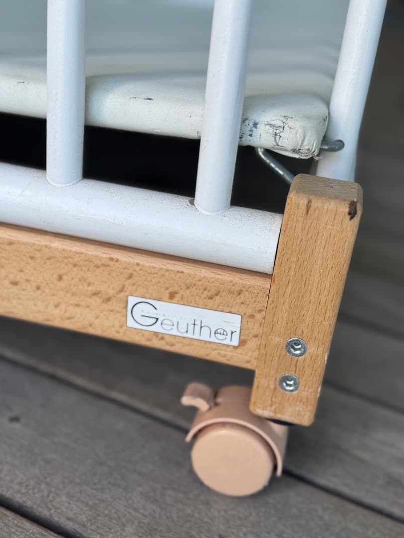 Geuther White Baby Playpen thumbnail 3