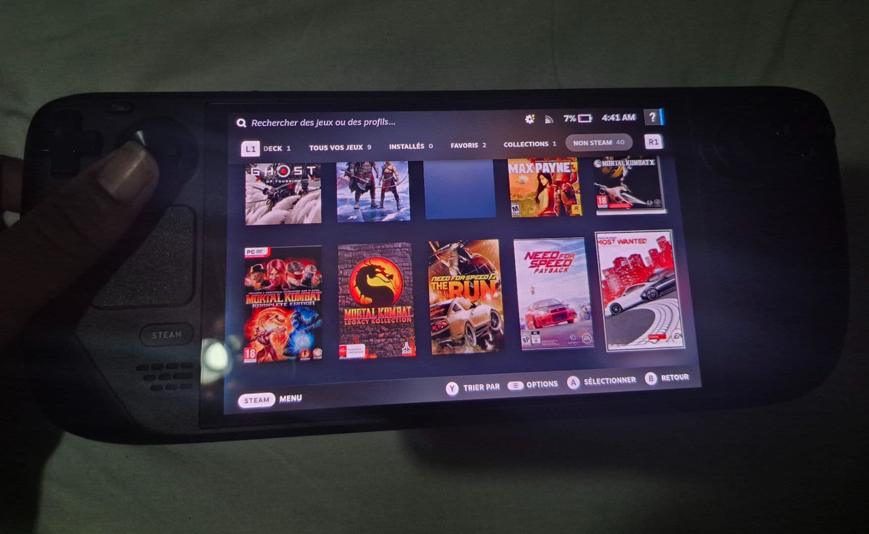 Valve Steam Deck 512GB with 1TB SD Card thumbnail 2