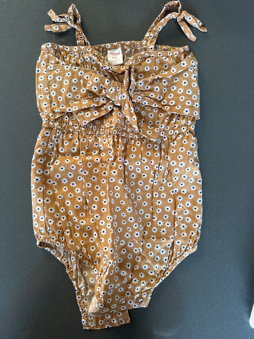 Seed Heritage Floral Romper 18-24 Months - Image 1 of 2
