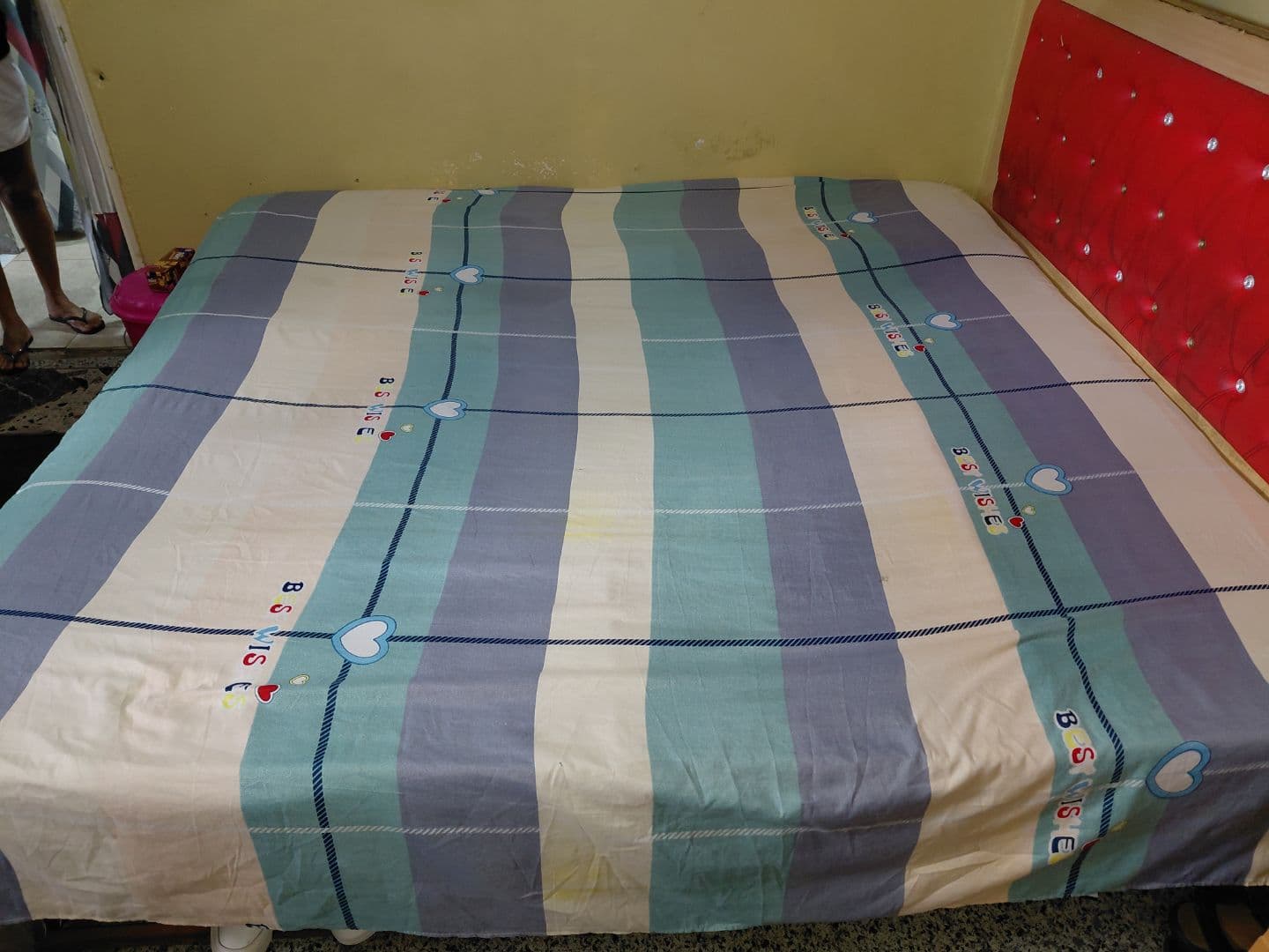 Super King Size Mattress with Cover - Image 1 of 2
