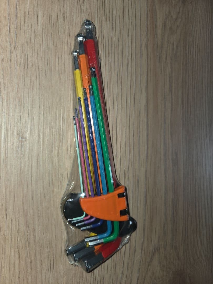 Long Arm Allen Key Set - Multi-Colored thumbnail 2