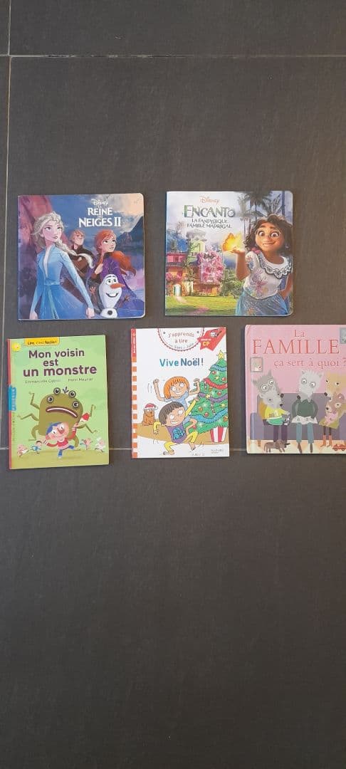 5 French Children's Books - Disney Frozen 2, Encanto & More